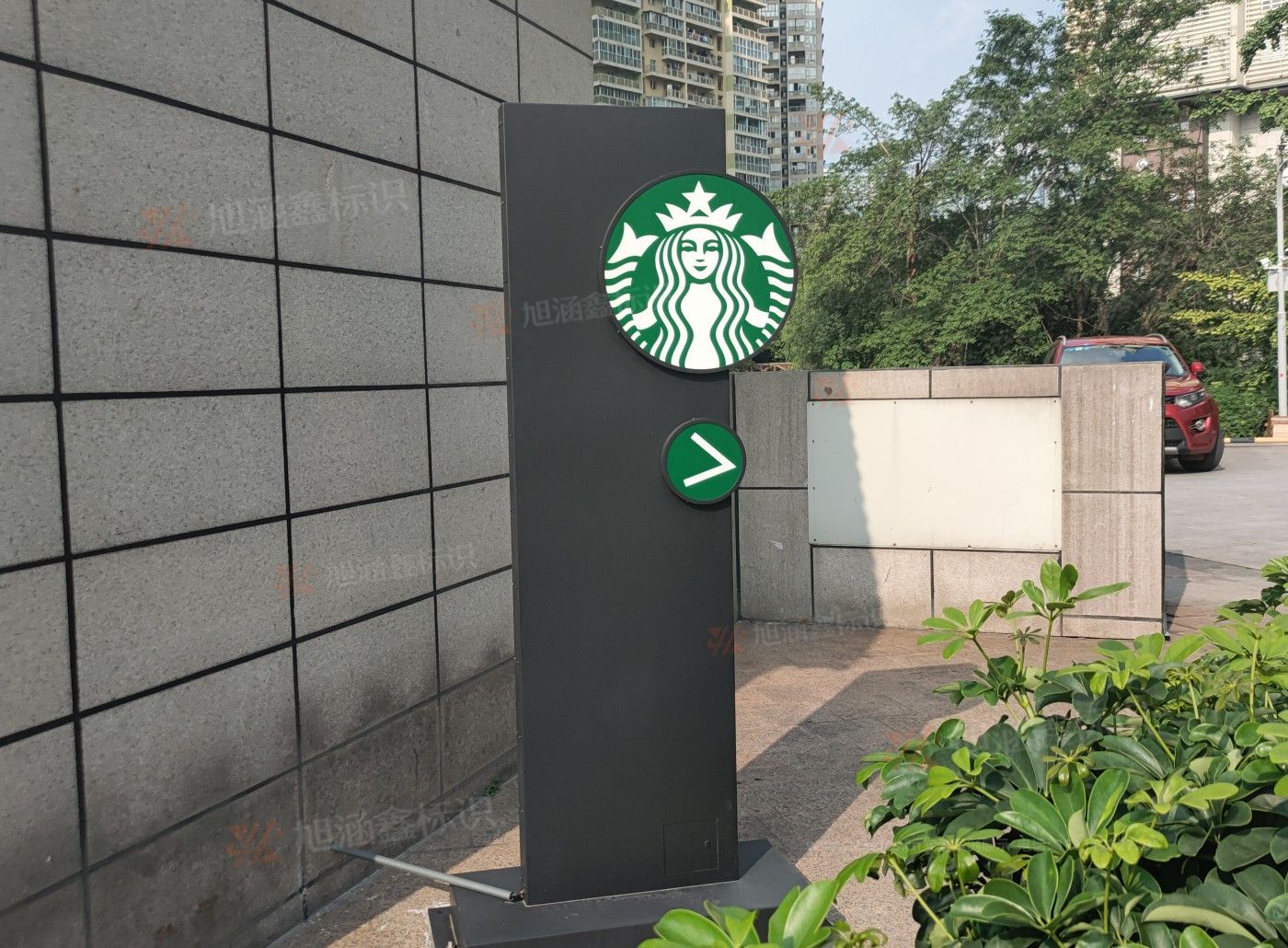 <strong>星巴克指示牌制作</strong>